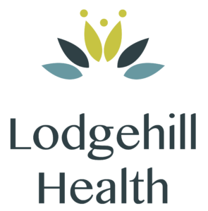 Lodgehill Health logo. Our symbol of holistic health